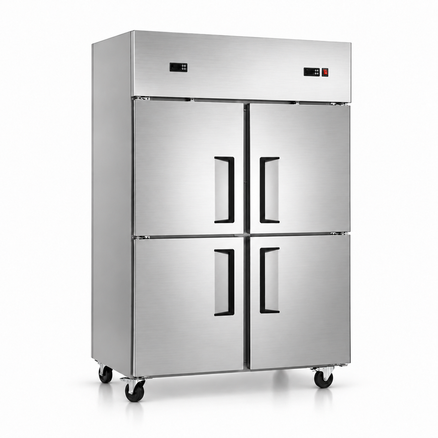 SCD880B 48 inch 2 door dual-temperature reach-in front view