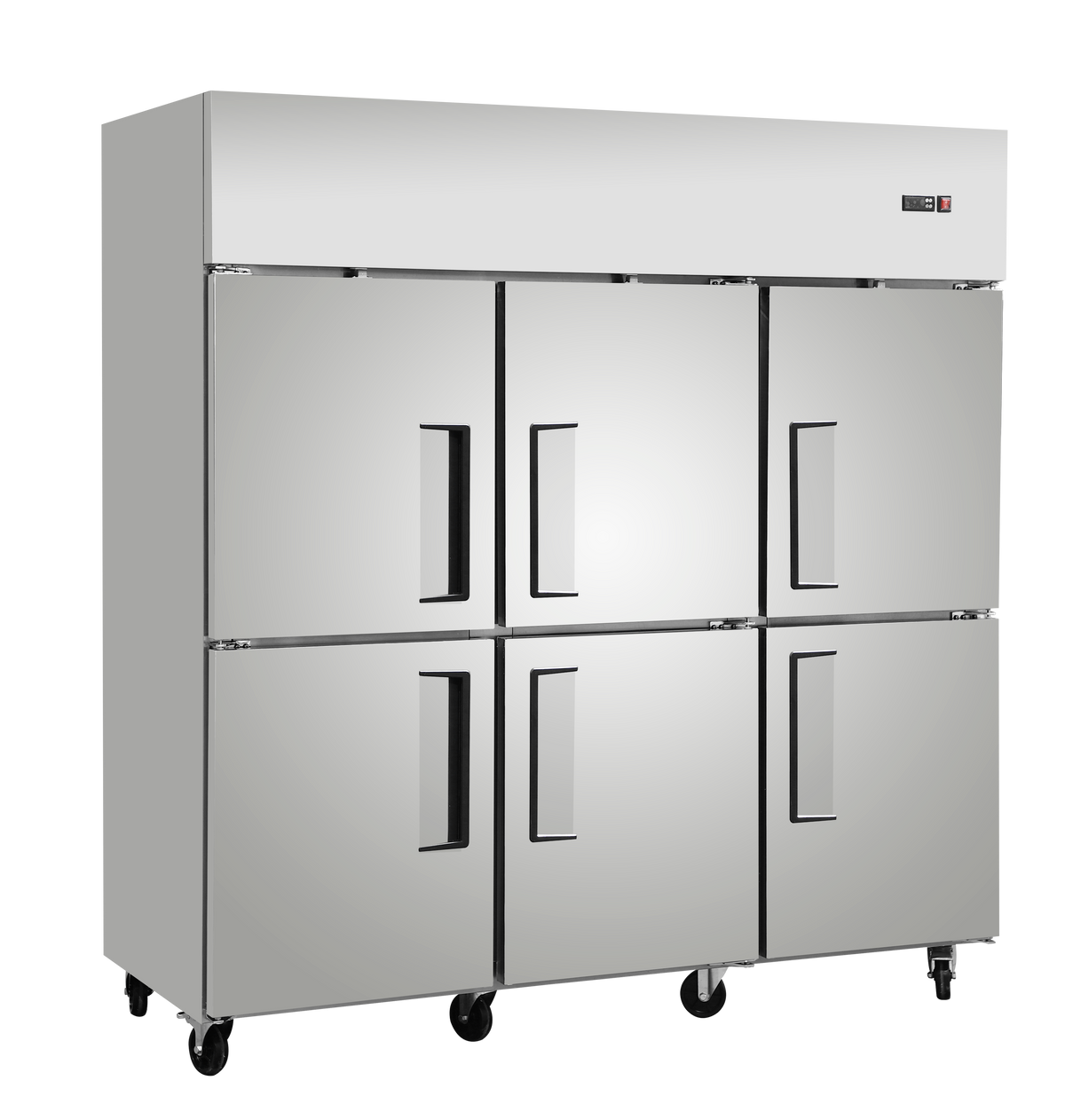 SCD660F 72 inch 3 door commercial reach-in freezer front view