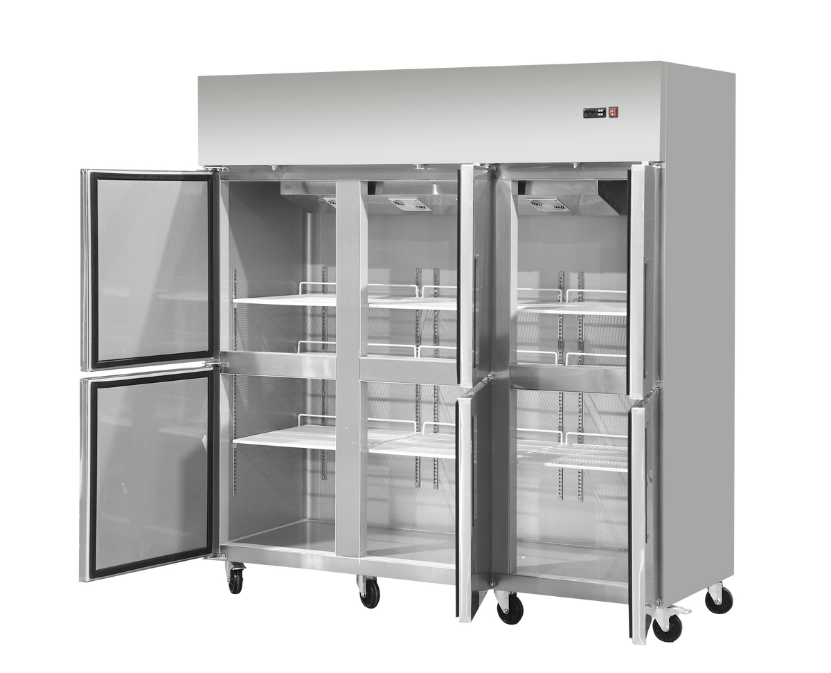 SCD660F 72 inch 3 door commercial reach-in freezer product view