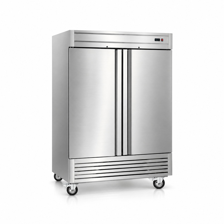 SL55F 55 inch 2 door commercial reach-in freezer front view