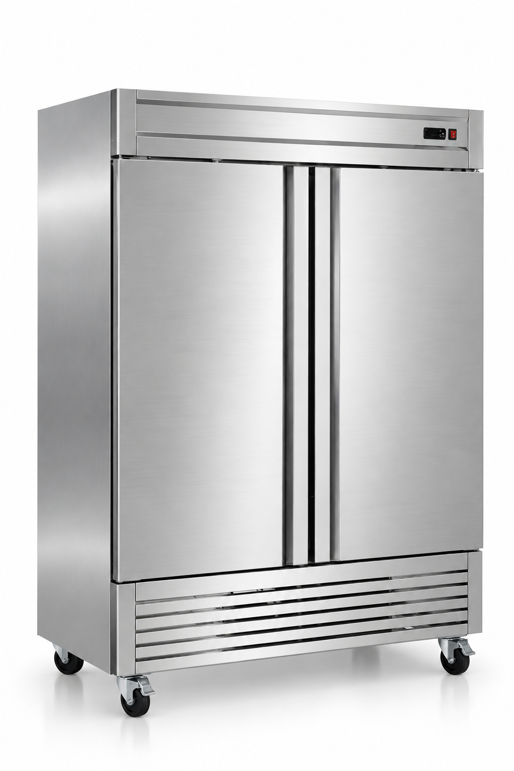 SL55R 55 inch 2 door commercial reach-in refrigerator front view