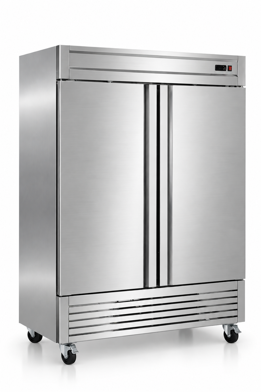 SL55R 55 inch 2 door commercial reach-in refrigerator front view